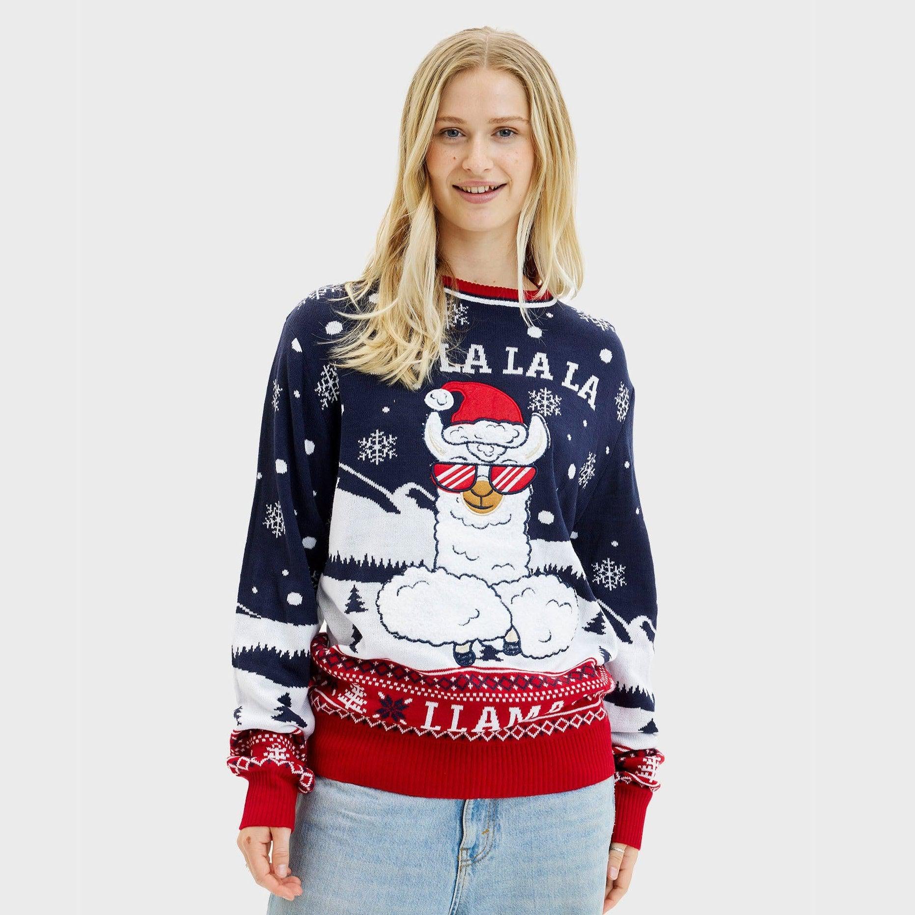 Fa La La La Llama Sweater - Dames